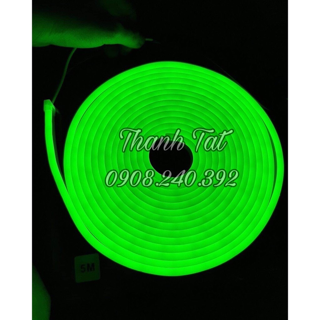 [HCM]Led dây uốn chữ Neon Flex 12Vdc cuộn 5m