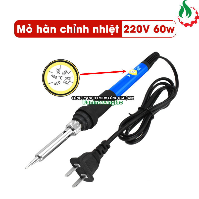 Mỏ hàn chì điều chỉnh nhiệt độ 220v 60w