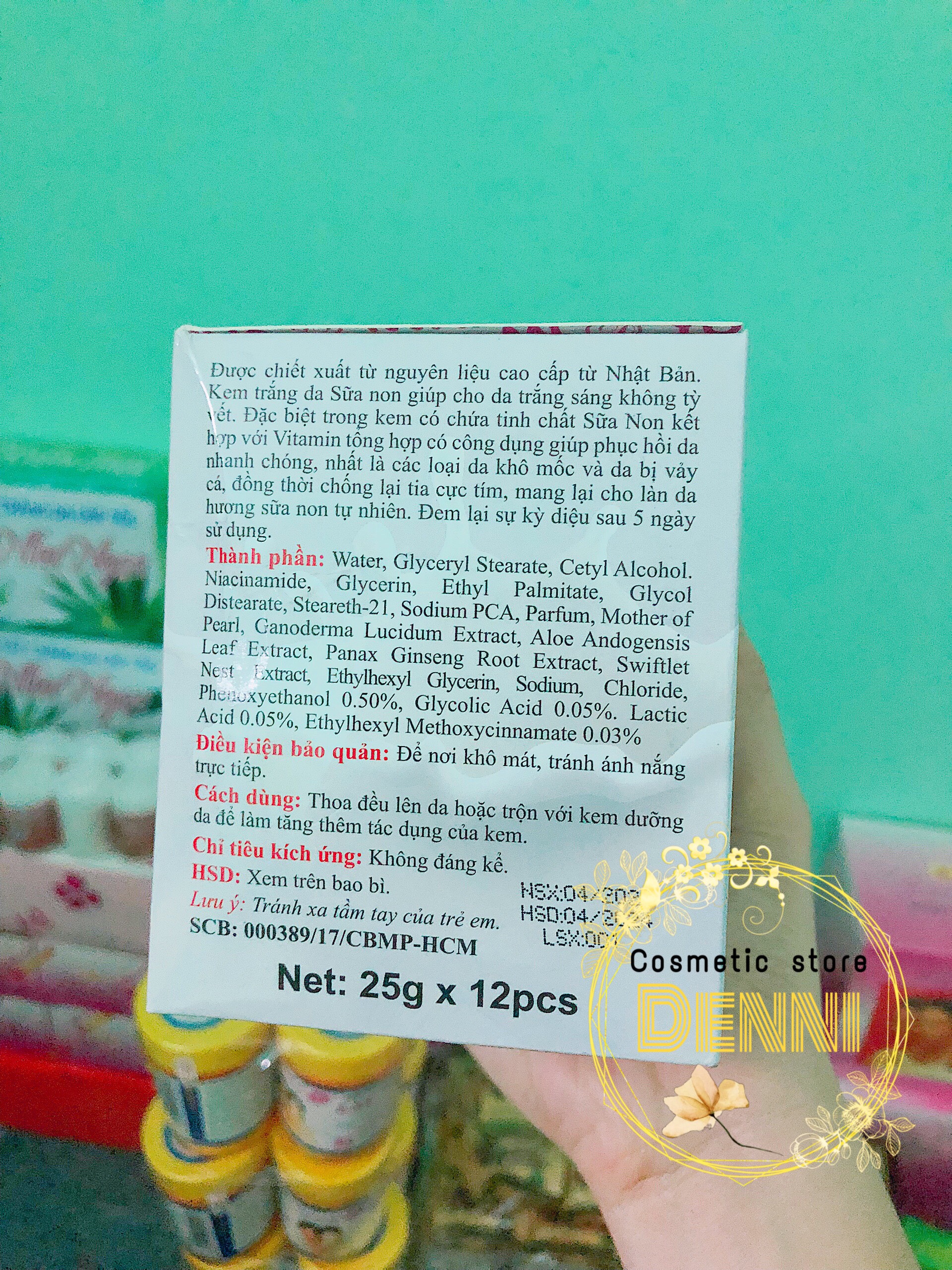 Lẻ chai kích trắng Yunmi sữa non 20g
