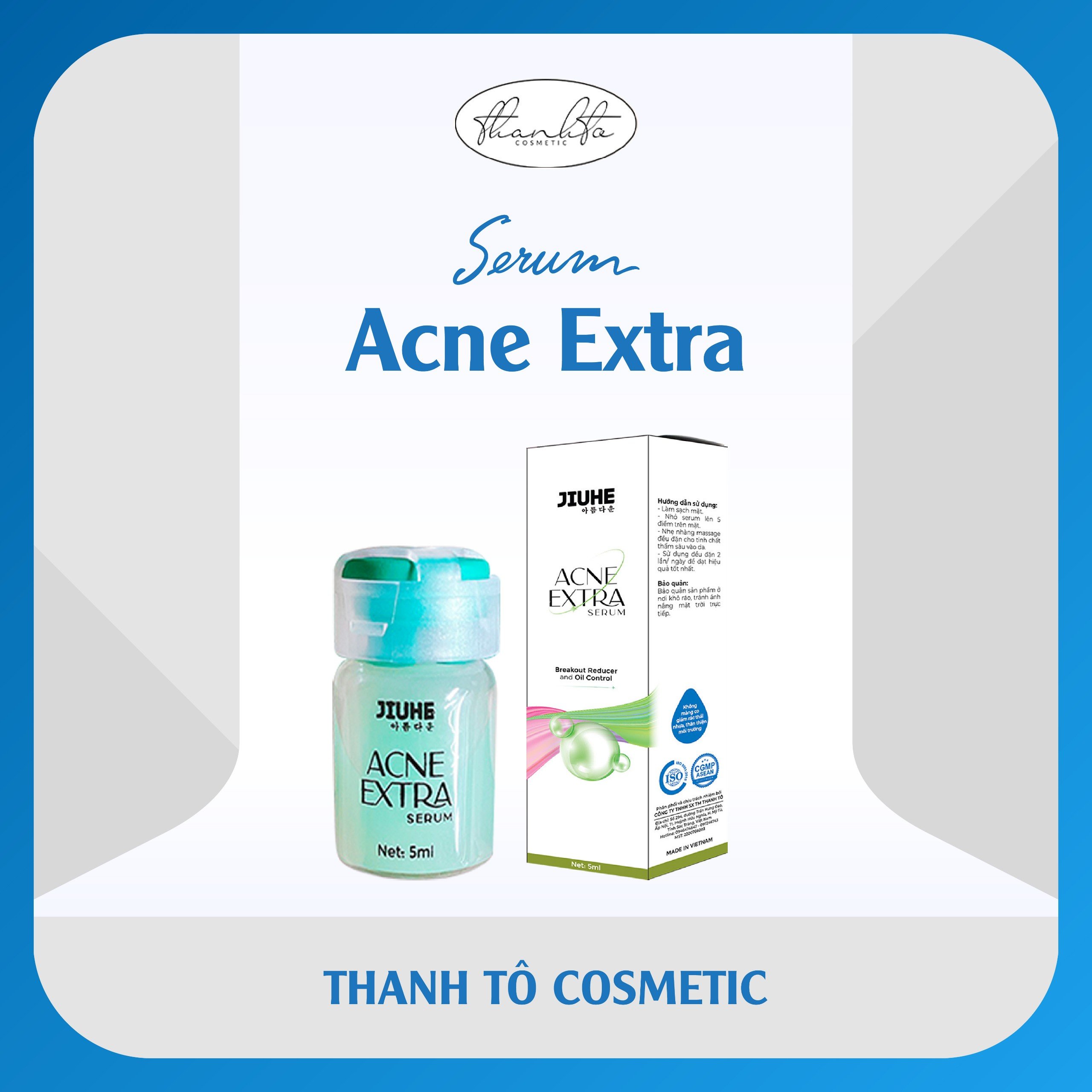 [HCM]SERUM JIUHE MỤN ACNE EXTRA THANH TÔ