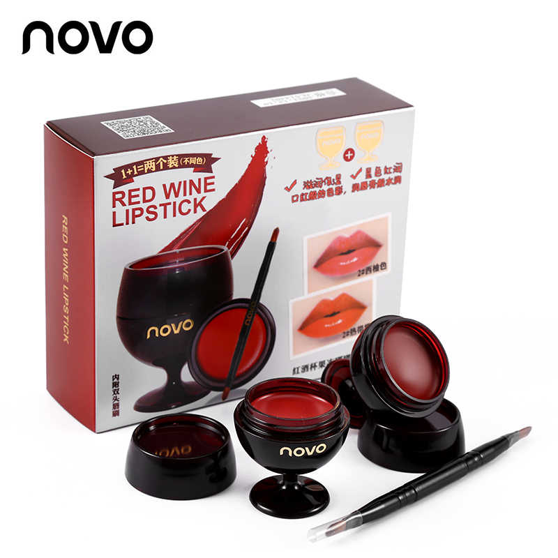Set son 2 ly Novo Red Wine Lipstick