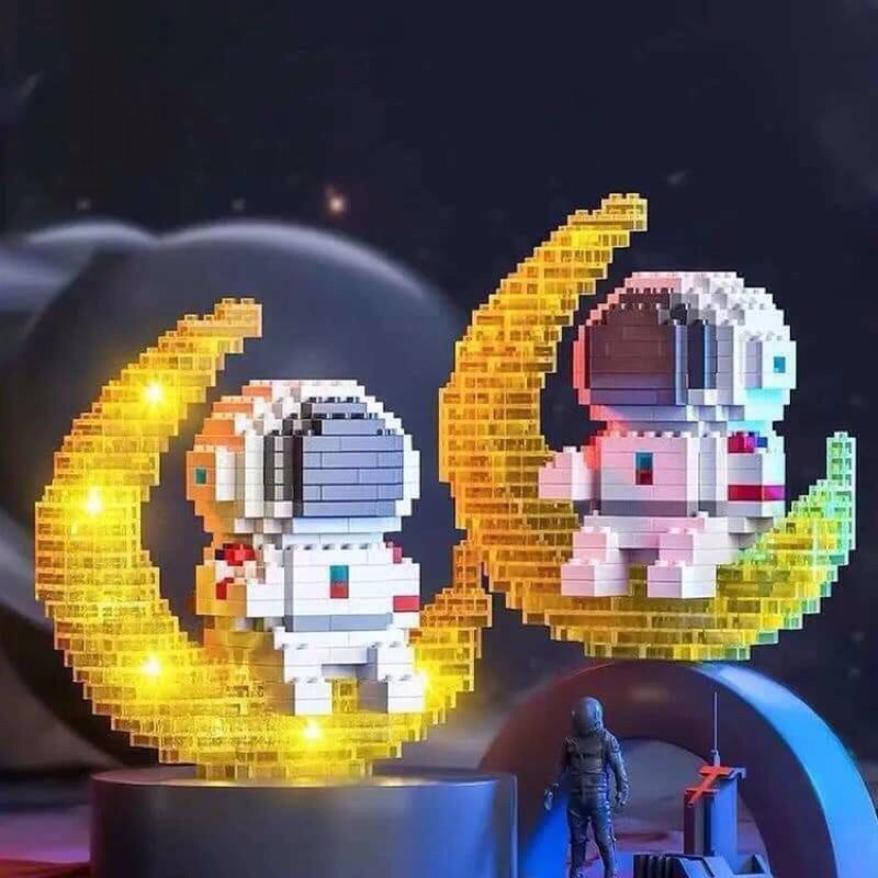 ĐÈN LEGO LẮP RÁP PHI HÀNH GIA MẪU ĐỒ CHƠI MỚI