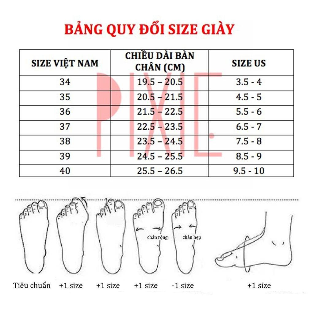 Giày Sandal Cao Gót 7cm Bít Mũi Pixie H163