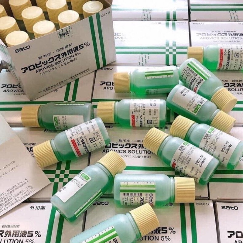 Tinh chất kích thích mọc tóc thảo dược Sato Nhật Bản 30ml