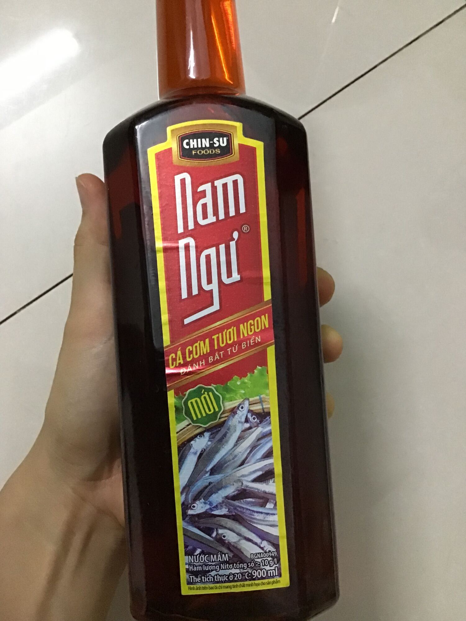 [Free Ship] - Nước mắm Nam Ngư chai 900ml