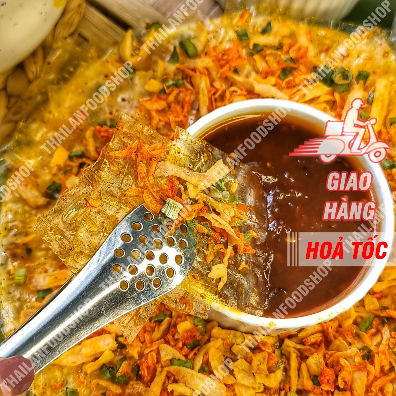 Bánh Tráng Thập Cẩm Sốt Me