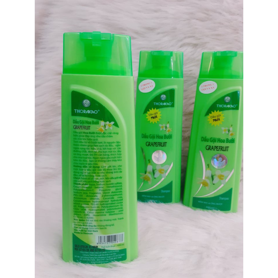 Dầu gội hoa bưởi Thorakao ngăn rụng tóc