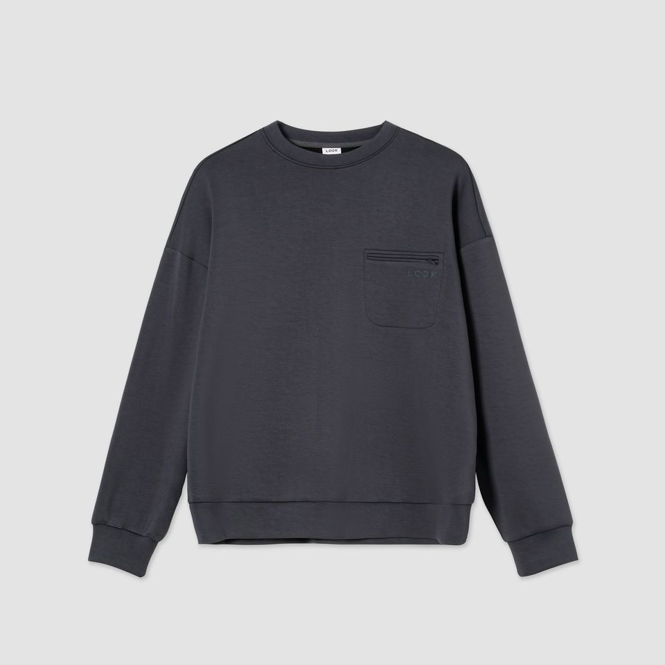 Áo sweater nỉ LOOK Soft Sweater