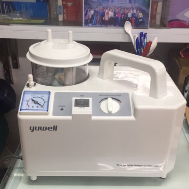 MÁY HÚT DỊCH - MÁY HÚT ĐỜM 1 BÌNH YUWELL 7E-A
