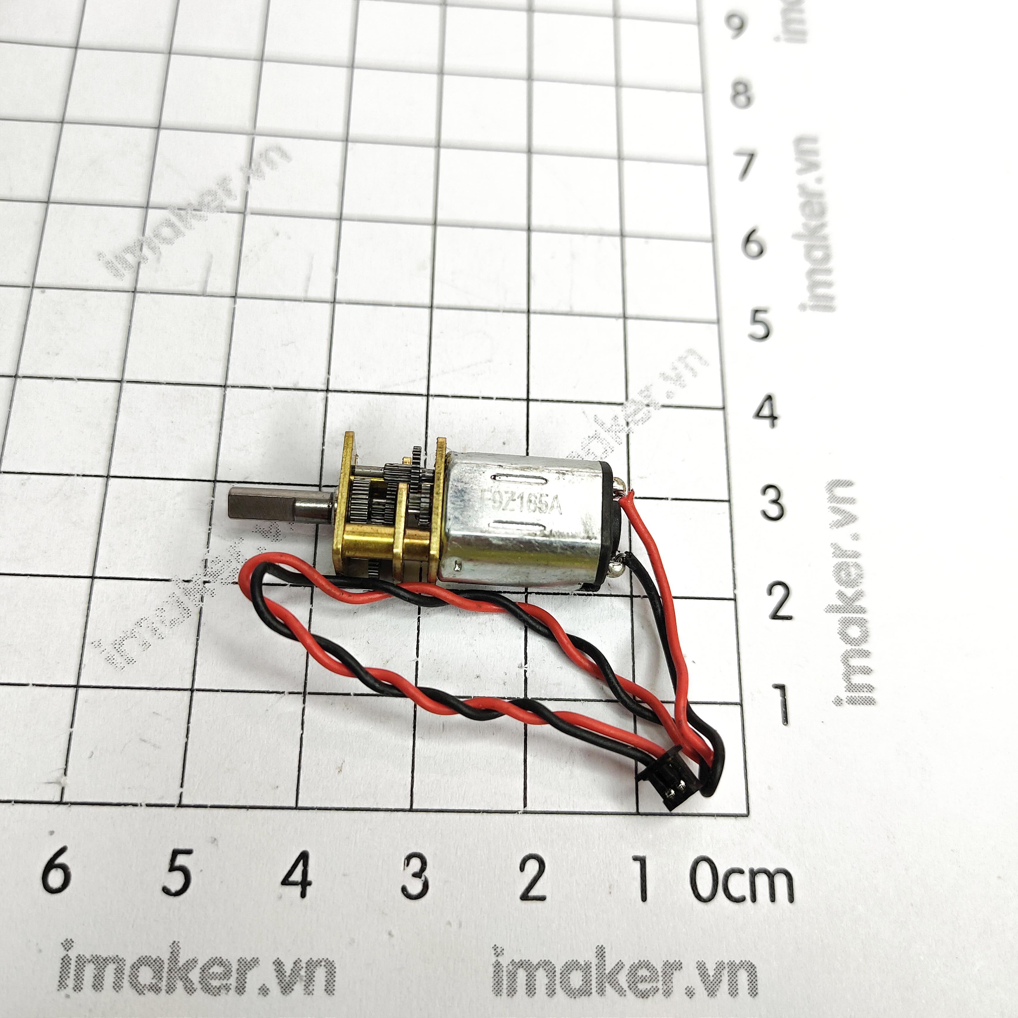 Động Cơ DC Giảm Tốc GA12 - N20 DC - 40RPM
