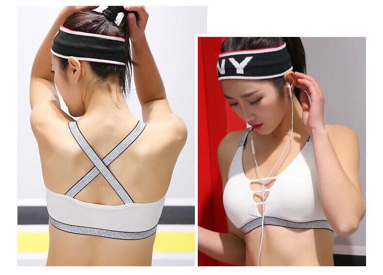 COMBO 2 Áo ngực bara thể thao (Đen-Trắng)