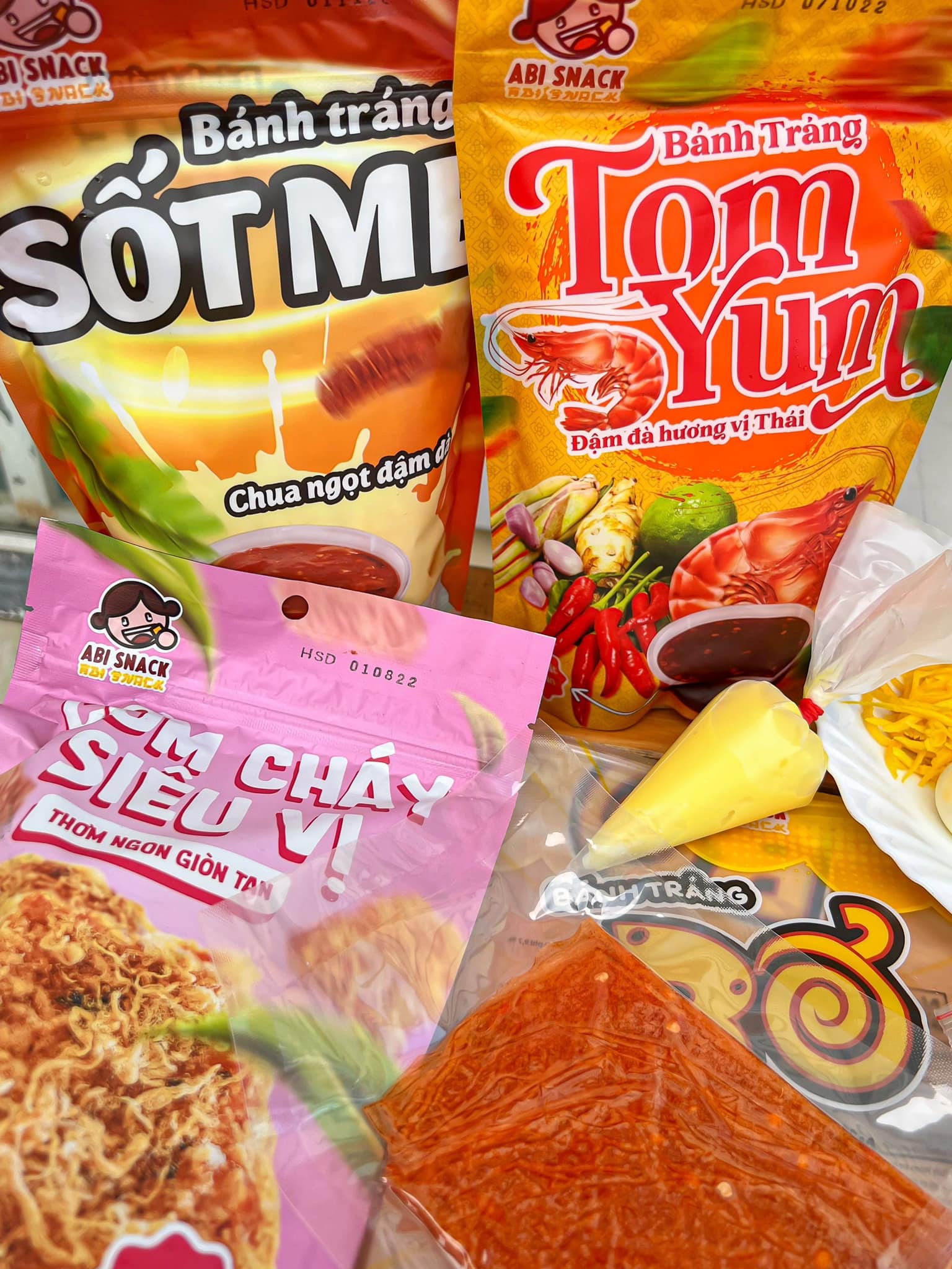 Abi Snack Bánh Tráng Các Loại