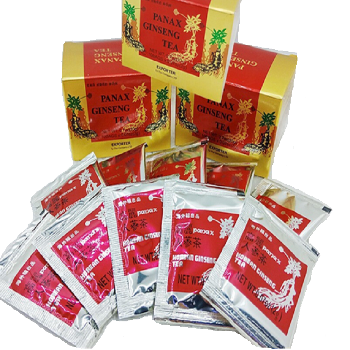 Trà sâm HQ Panax  Ginseng tea HỘP 100 gói