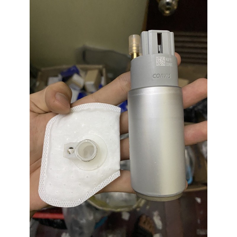Combo lọc xăng thô + mô tơ bơm xăng matiz 1,2,3, 4 grove . gentra , aveo, lacettii, nubira, spark 1998-2018
