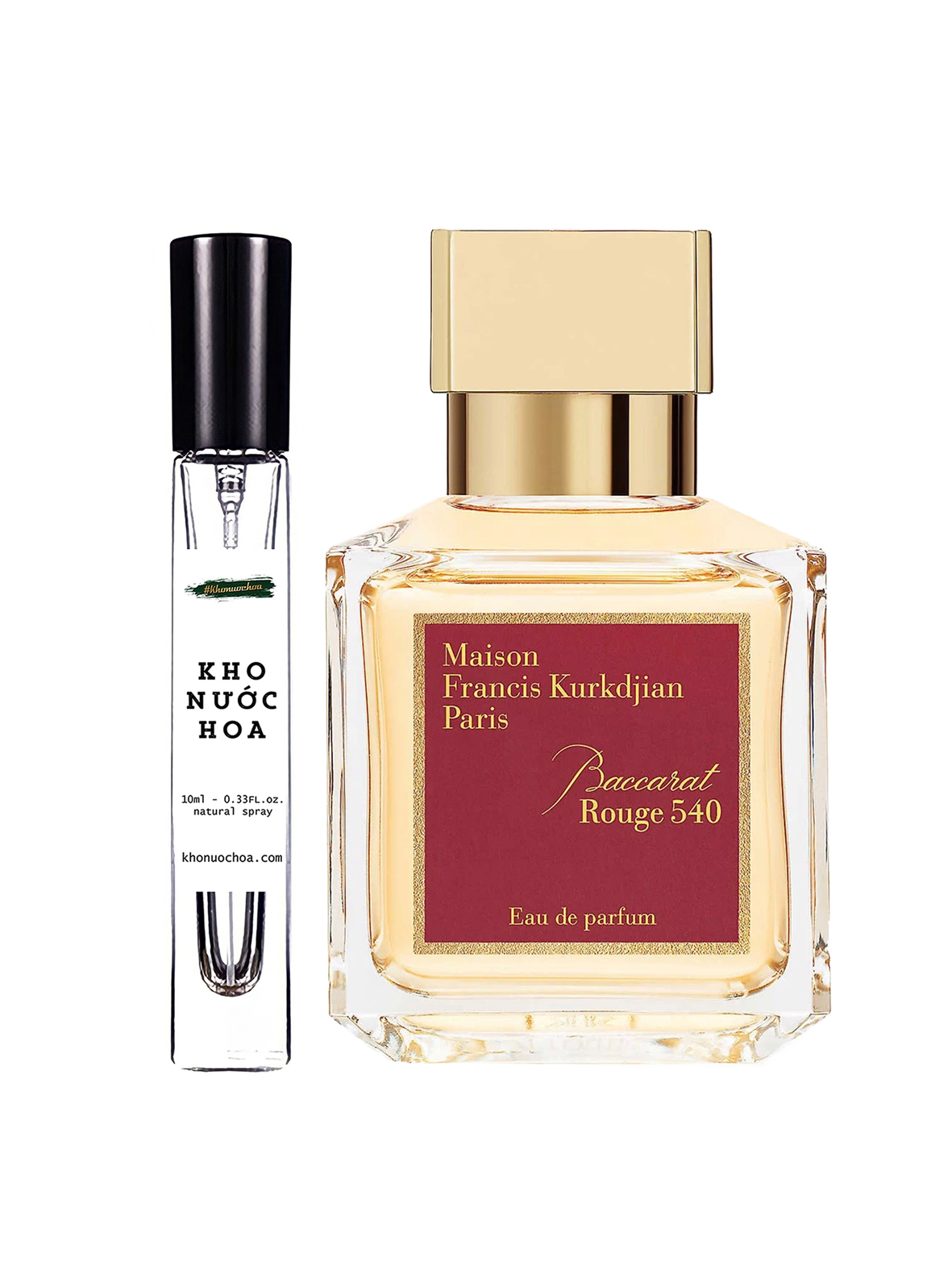 Nước hoa chiết mfk baccarat rouge 540