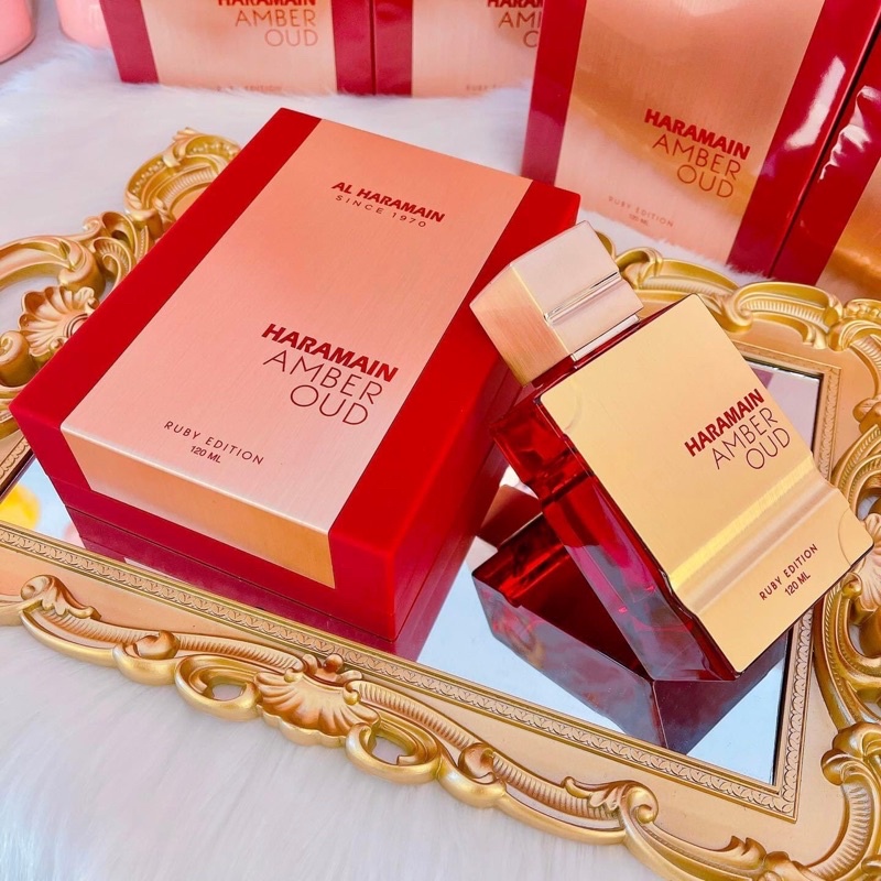 Nước Hoa Unisex Al Haramain Amber Oud Ruby Edition EDP - Fullsize và Chiết