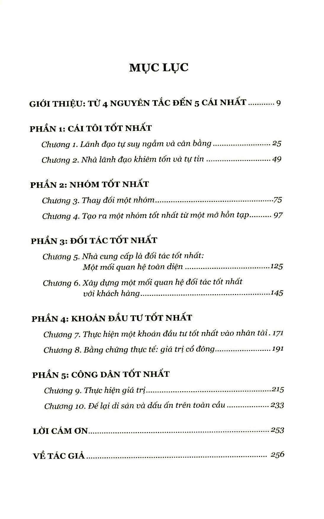 Lãnh Đạo Theo Giá Trị