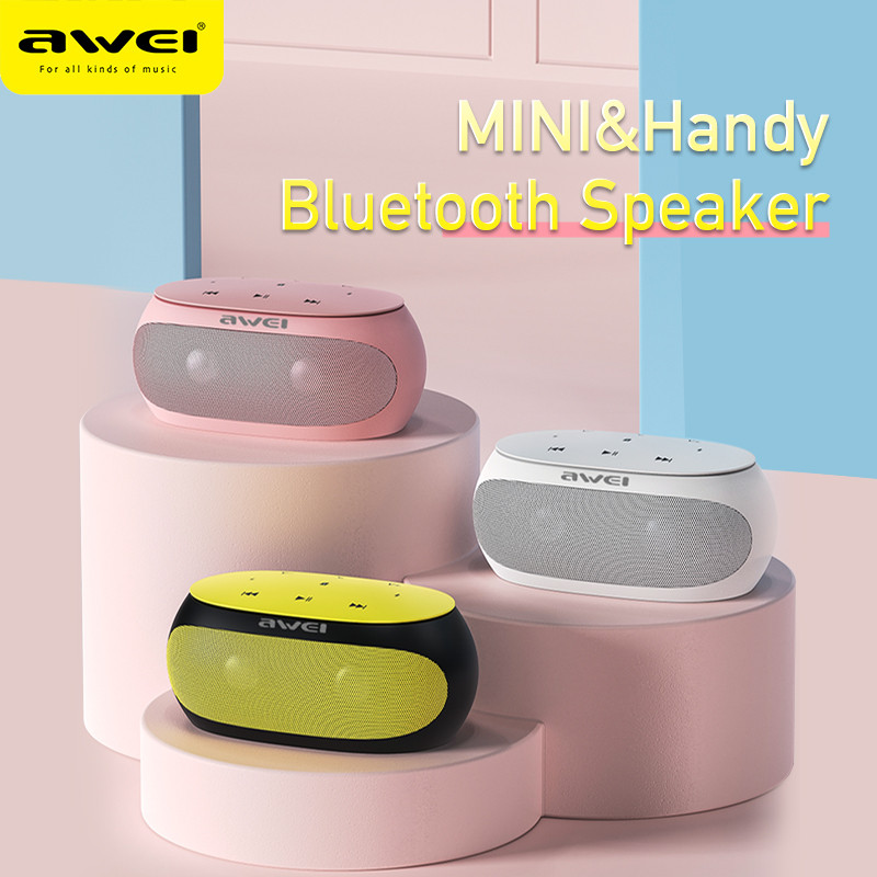Awei Y200 Loa Bluetooth không dây cảm ứng Di động ngoài trời Loa không dây mạnh mẽ hỗ trợ thẻ TF Bass Âm thanh nổi Âm thanh không dây Bluetooth Loa nghe nhạc Điện thoại cho bữa tiệc TV tại nhà