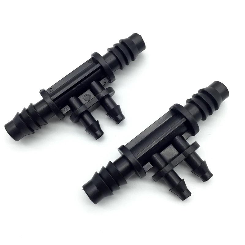2 cái tê giảm ống 10mm xuống 6mm
