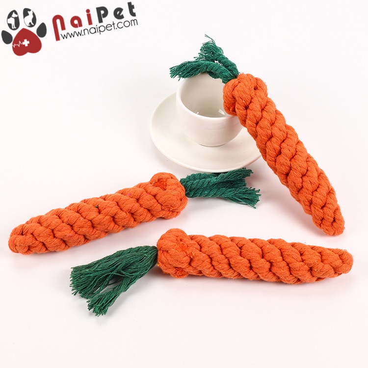 Đồ Chơi Bện Dây Thừng Hình Cà Rốt DT005