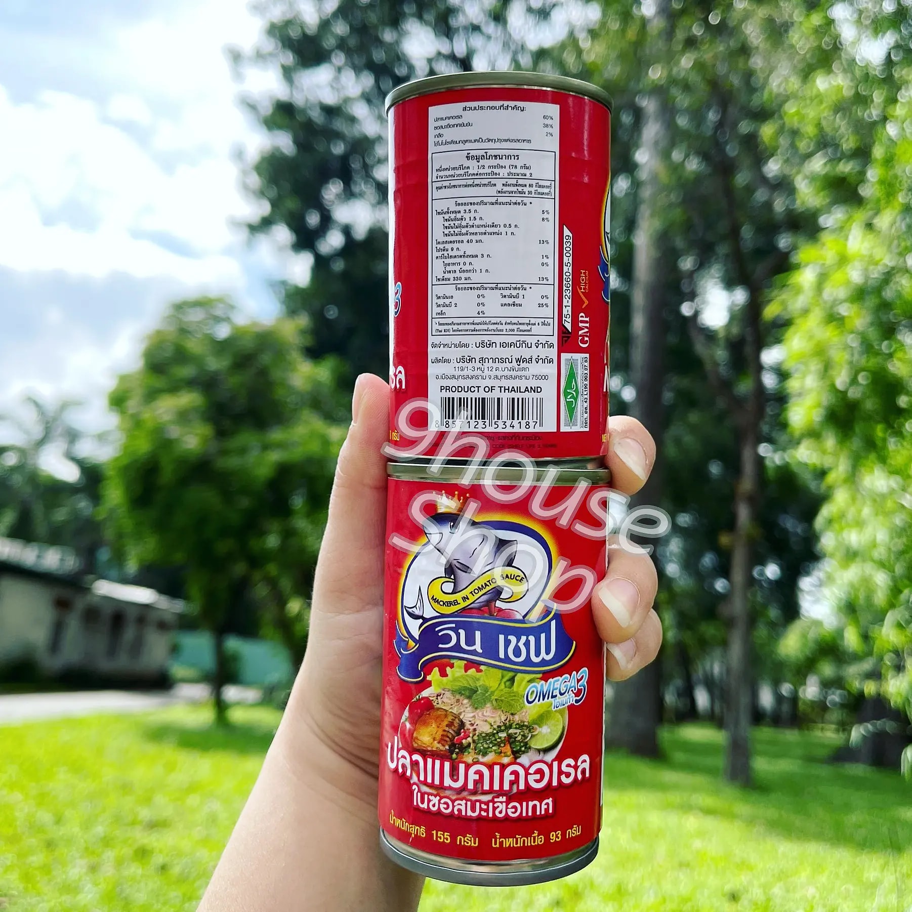 01 Hộp Cá Mòi Sốt Cà Win Chef Thái Lan 155gram