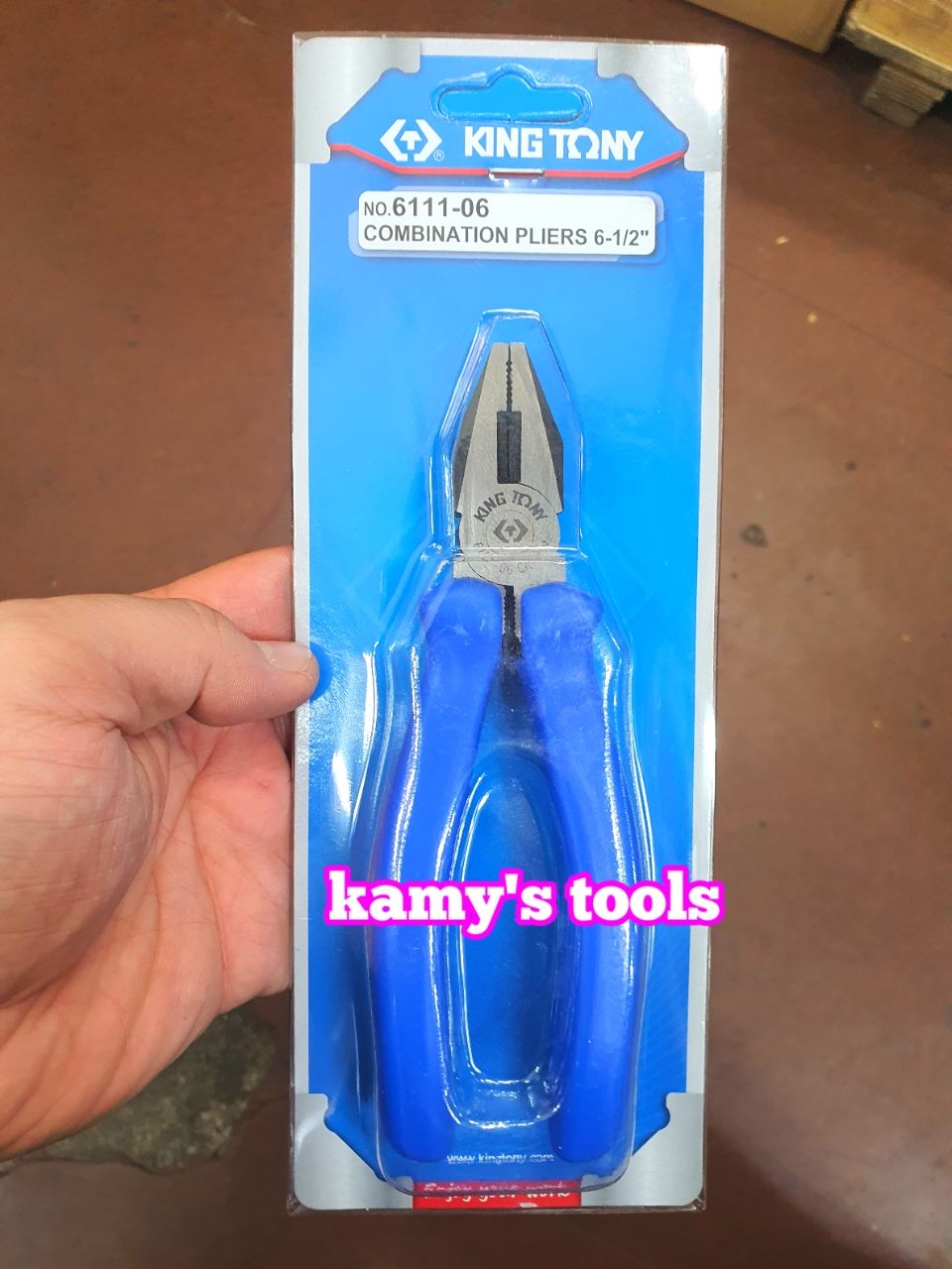 Kìm điện kingtony 6.5" 7.5" 8.5" model 6111-06 6111-07 6111-08