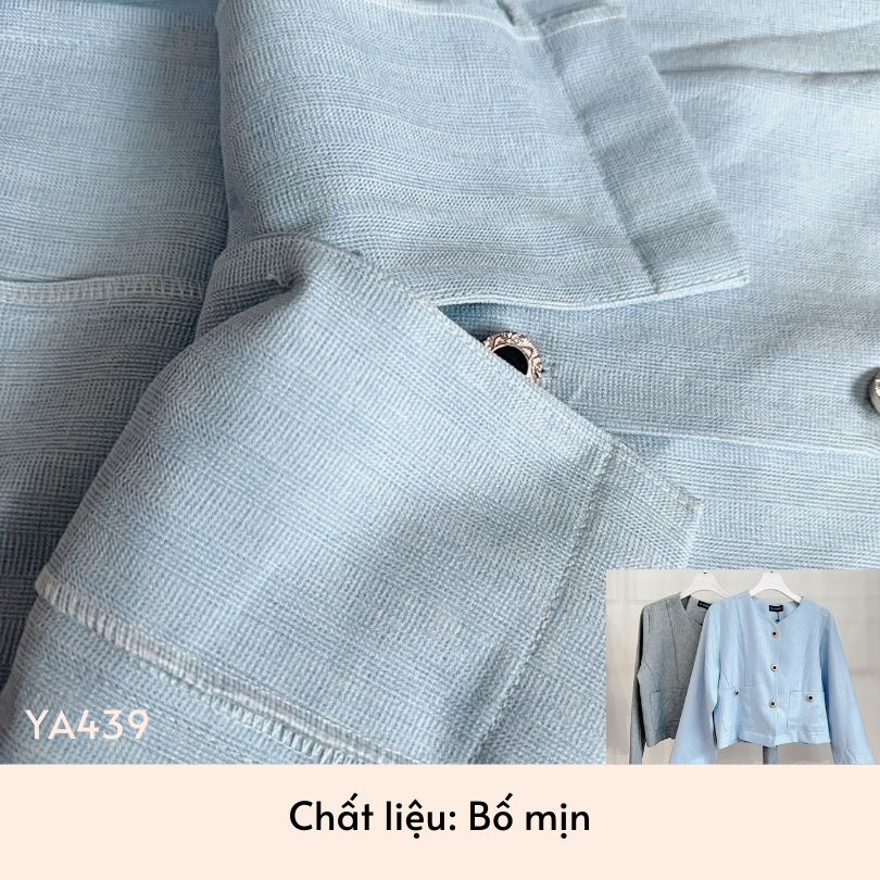 YU CHERRY | Áo blazer mặc được 2 kiểu V Scoop Neck Top YA439