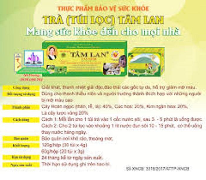 [HCM]Trà tâm lan 7 Nga Tây Ninh
