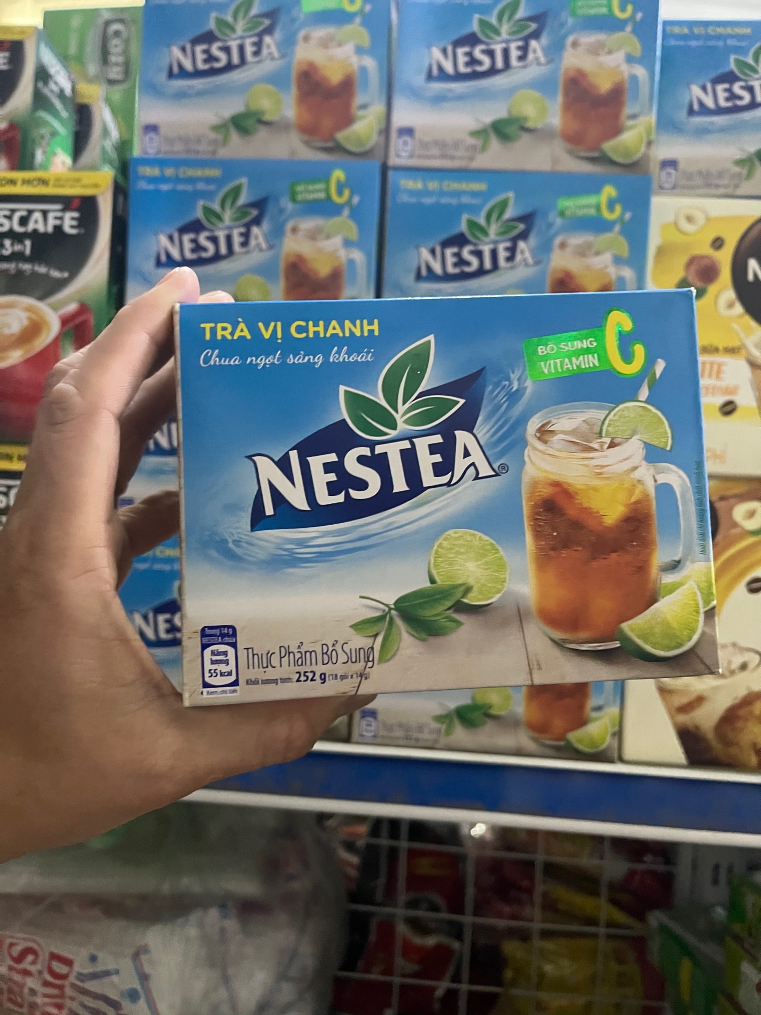 Trà chanh Nestea hộp 18 gói-252g
