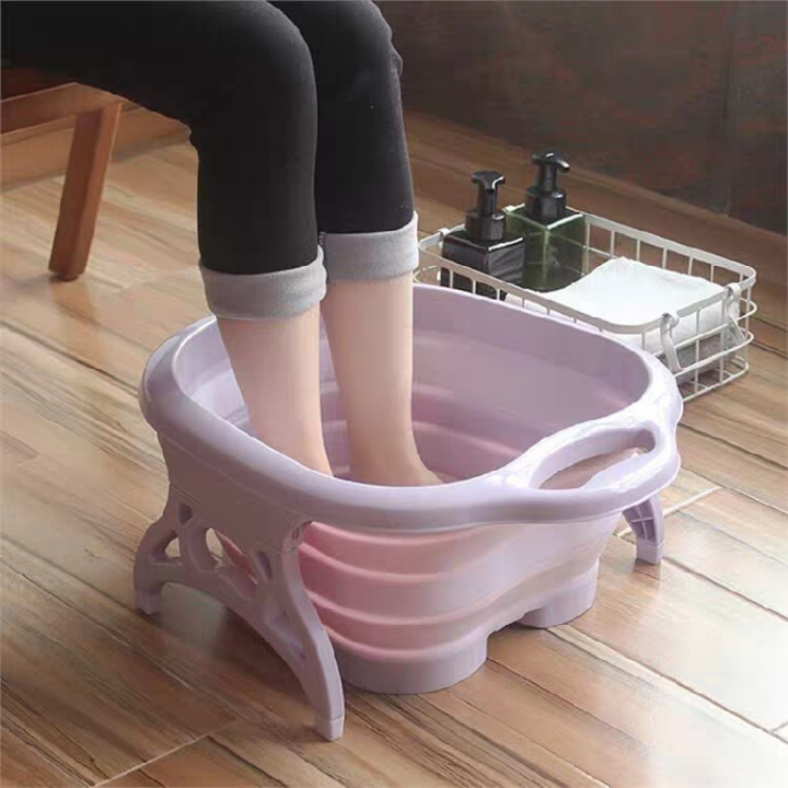 Chậu ngâm chân Massage gấp gọn