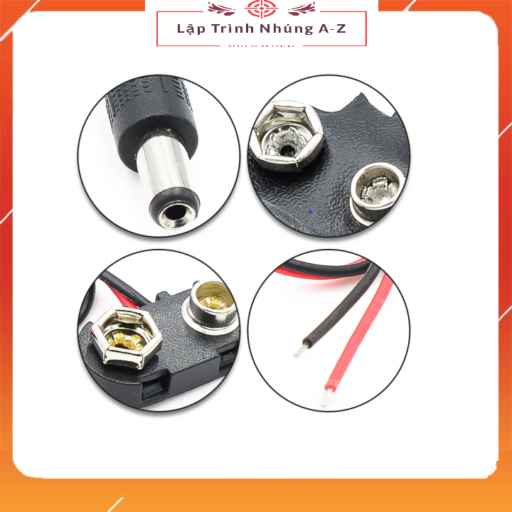 [Lập Trình Nhúng A-Z][G28] Đế Pin 9V Loại Cứng