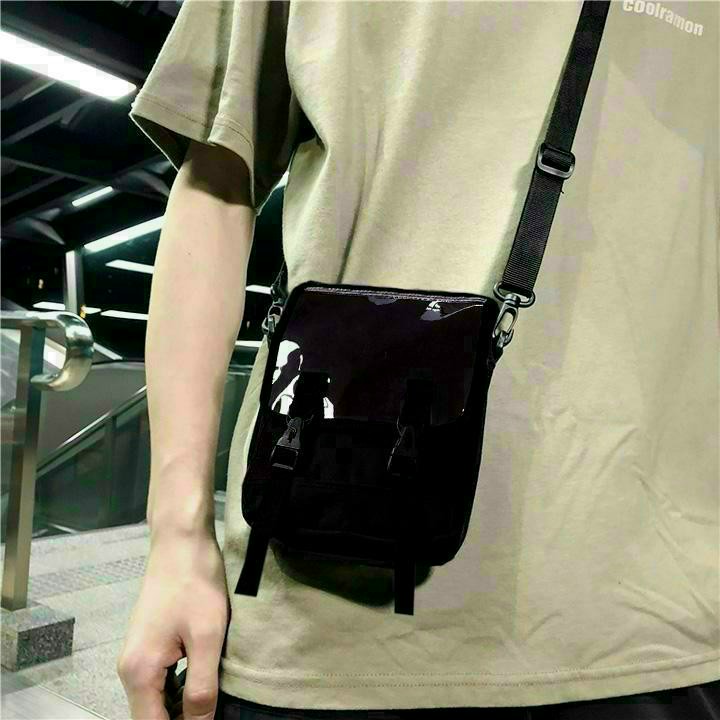 [ CÓ VIDEO+ẢNH THẬT ] Túi Xách Nữ Mini Đựng Điện Thoại, Túi Đeo Chéo Màu Đen Thời Trang Kèm Phụ Kiện Sao Dễ Thương M66