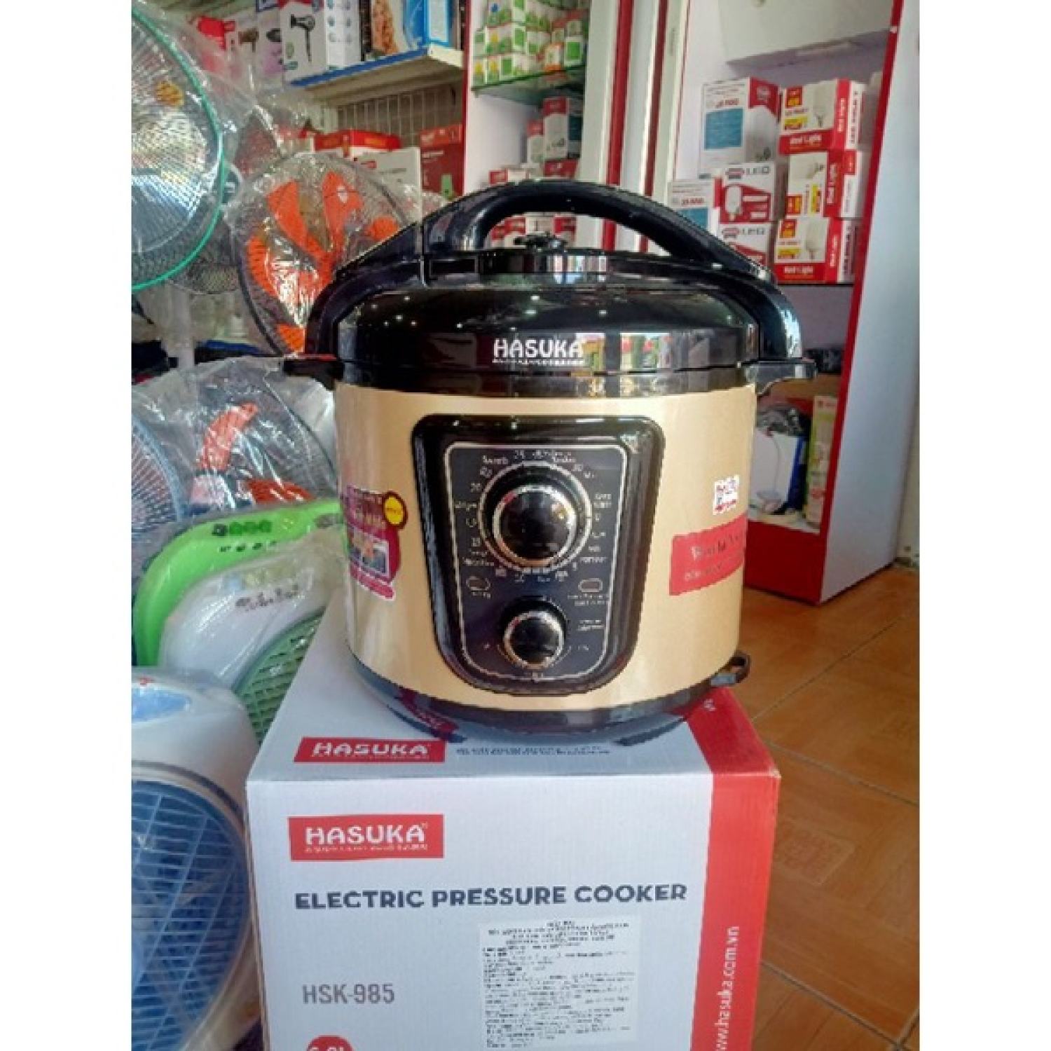NỒI ÁP SUẤT ĐIỆN ĐA NĂNG HASUKA HSK-985