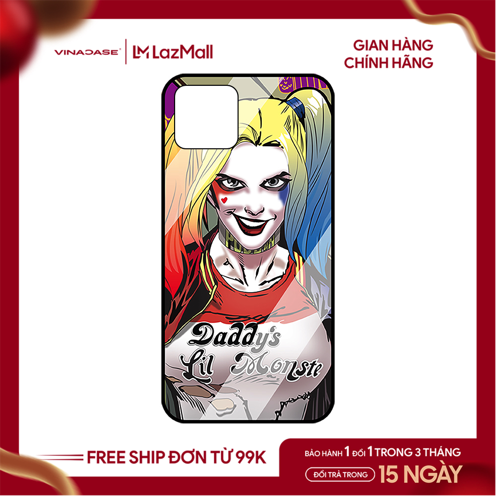 Ốp lưng Vina Case iphone 5/7/8/7 Plus/X/11 Pro/11 Pro max/12 Pro/12 Pro max..hình Joker Harley Quinn