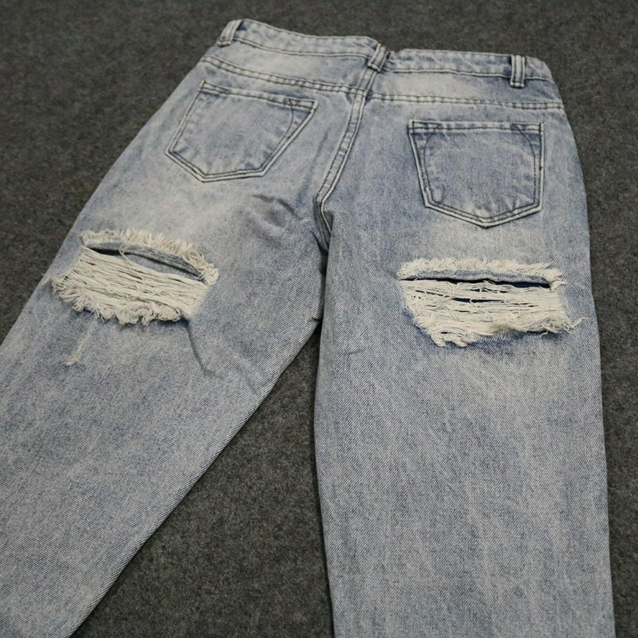 Quần Baggy Jeans Nữ Phong Cách