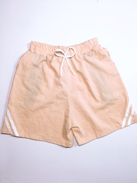 Quần sooc đũi vải cạp chun cho nữ SN136