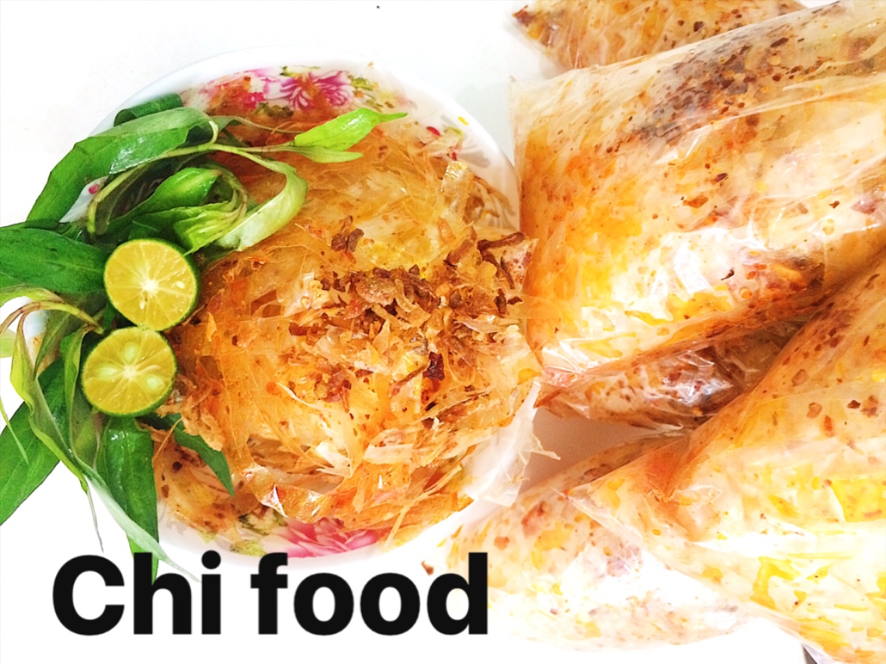 Combo 5 Bịch Bánh Tráng Trộn Sate Hành Phi Siêu Cay Tây Ninh
