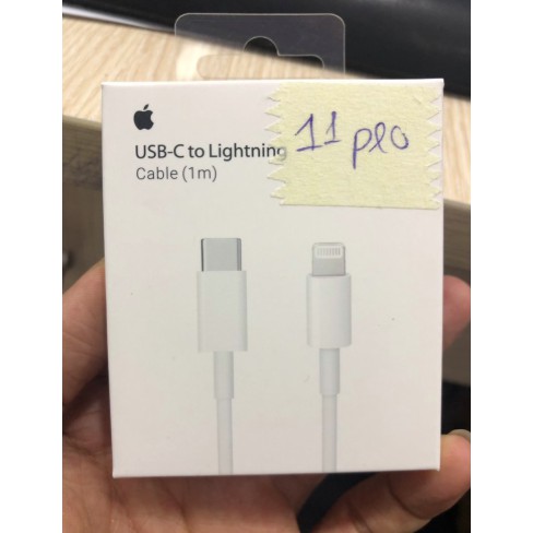[HCM]Cáp sạc nhanh IPhone 11 ProMax full box zin máy Type C ra lightning