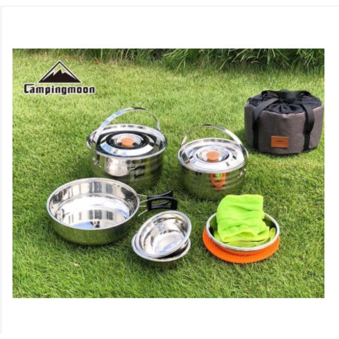 Bộ nồi dã ngoại 6 món Campingmoon MC-210