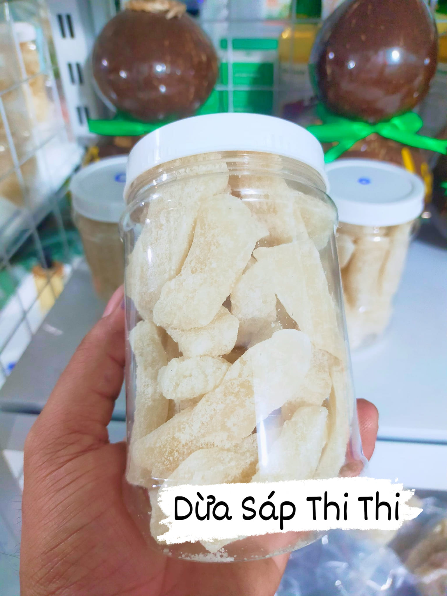 250gr Mứt Dừa Sáp Loại 3