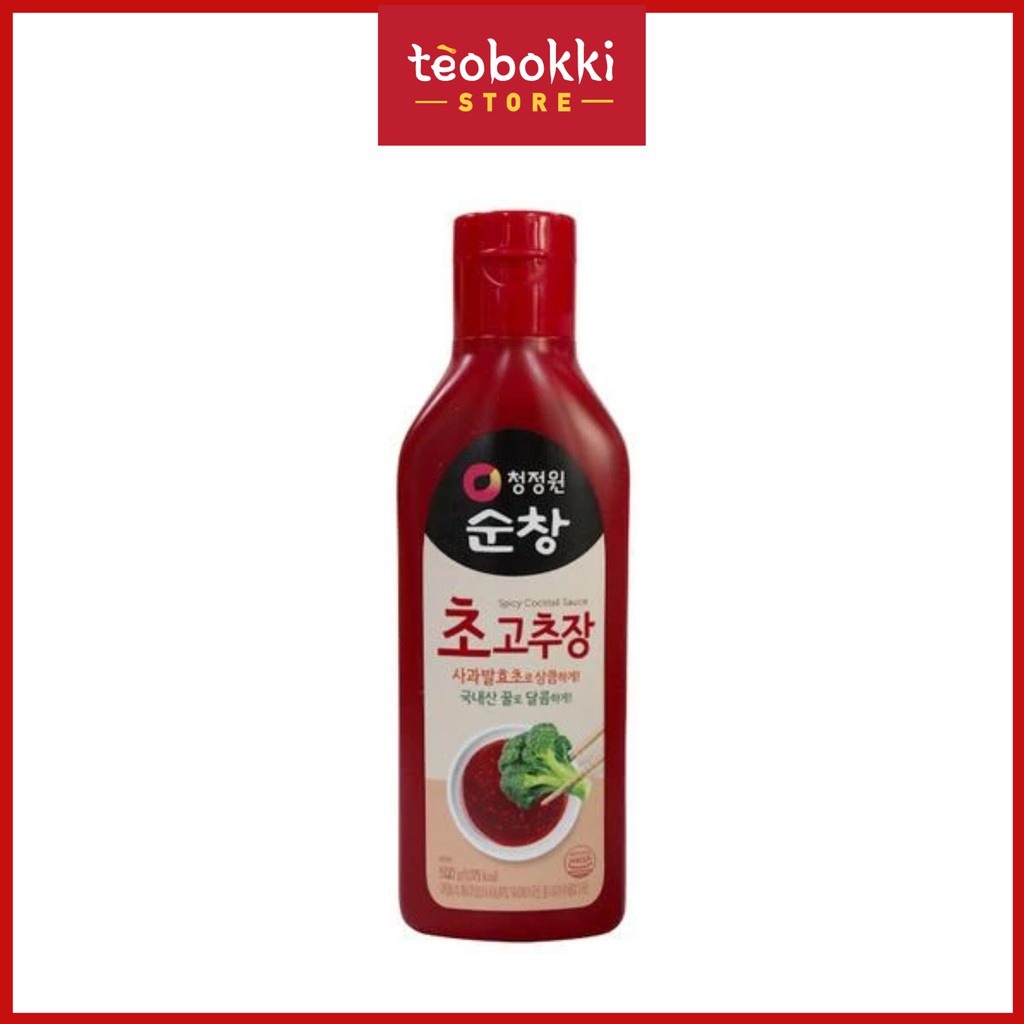 Tương ớt Gochujang chua Chung Jung One chai (300g - 500g)