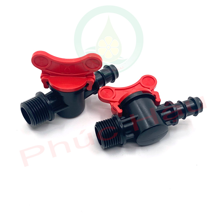 [HCM]combo 10 van khóa ren 21 ra ống LDPE 16
