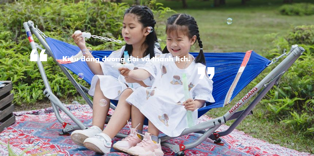 Trọn Bộ Khung Võng Cho Bé, Khung võng kèm võng lưới cho trẻ nhỏ chính hãng công ty Ngọc Hoàng - Hàng Cao Cấp, Bộ khung võng thép cho bé thiết kế thông minh, không gỉ set, xếp gọn tiện lợi - Nemtot Bedding