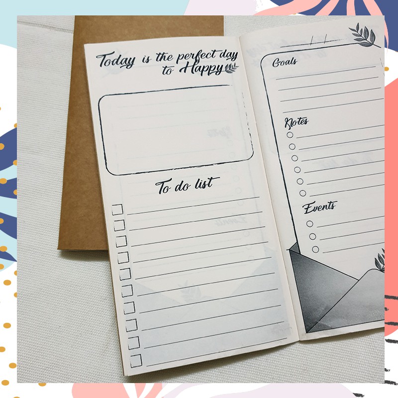 [HCM]Sổ tay To Do List Đánh Dấu Công Việc