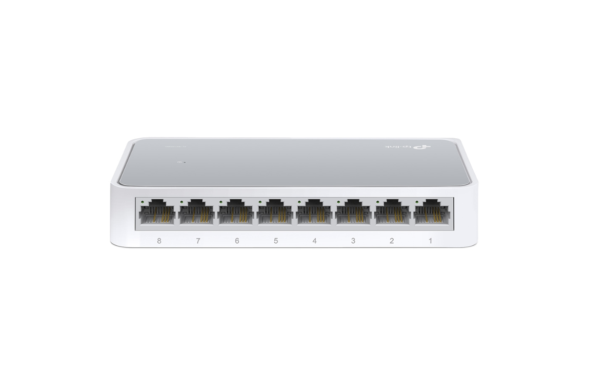 Bộ chia mạng 8 cổng - Switch TP-Link TL-SF1008D 8-Port 10/100Mbps Desktop Switch