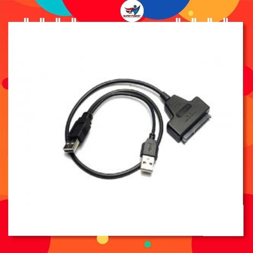Dây cáp tín hiệu 2 đầu usb 2.0 ra cổng sata 2.5'' 22pin yr-sata-ide20