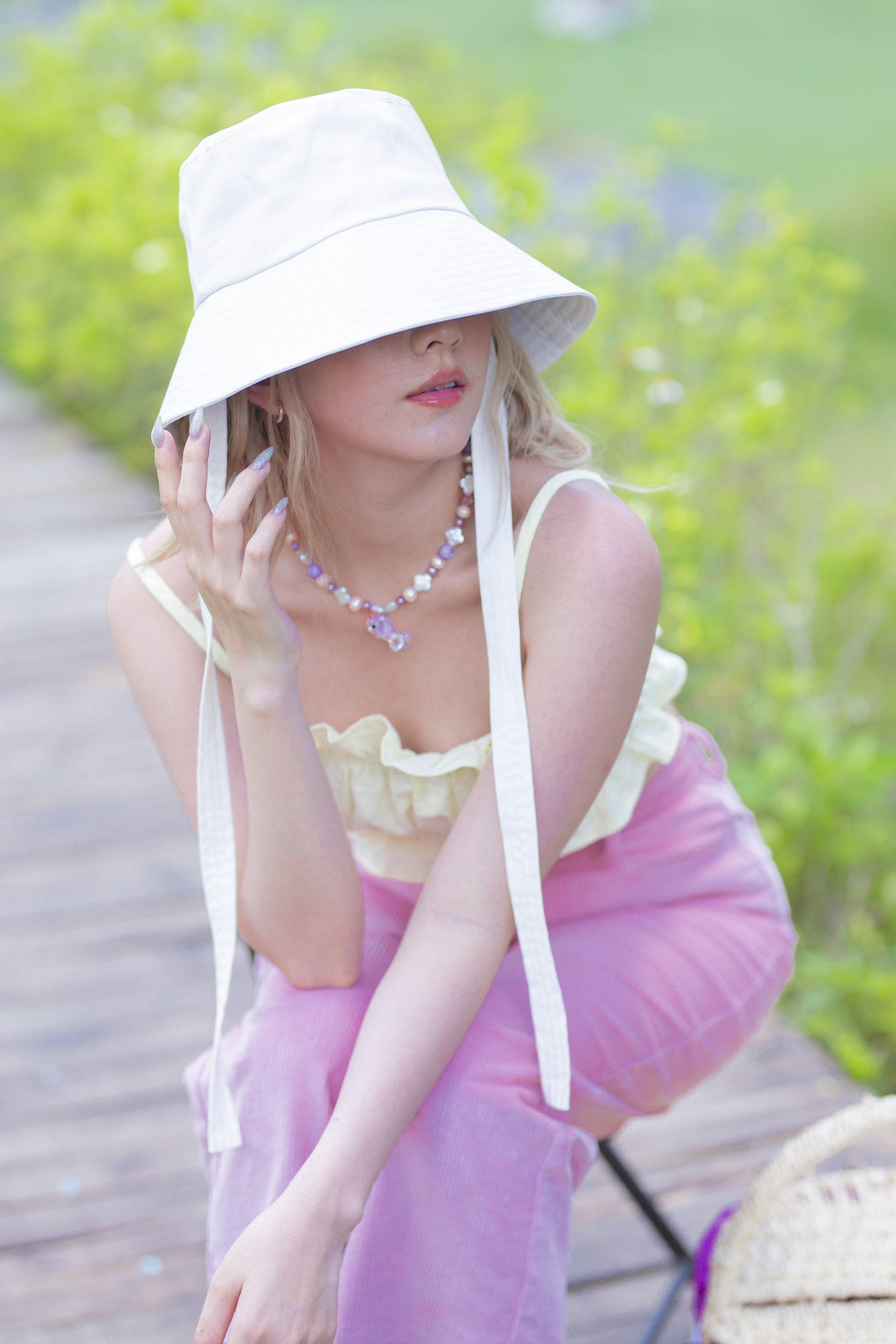 [Hàng có sẵn] Nón SOUR CANDY HAT Vành Rộng (có thể điều chỉnh theo kích thước vòng đầu)