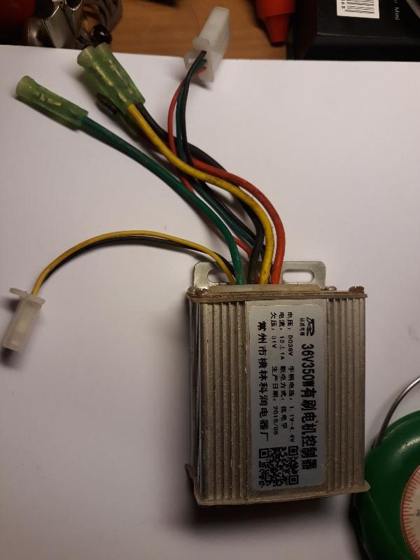 Điều tốc 36v350W động cơ chổi than