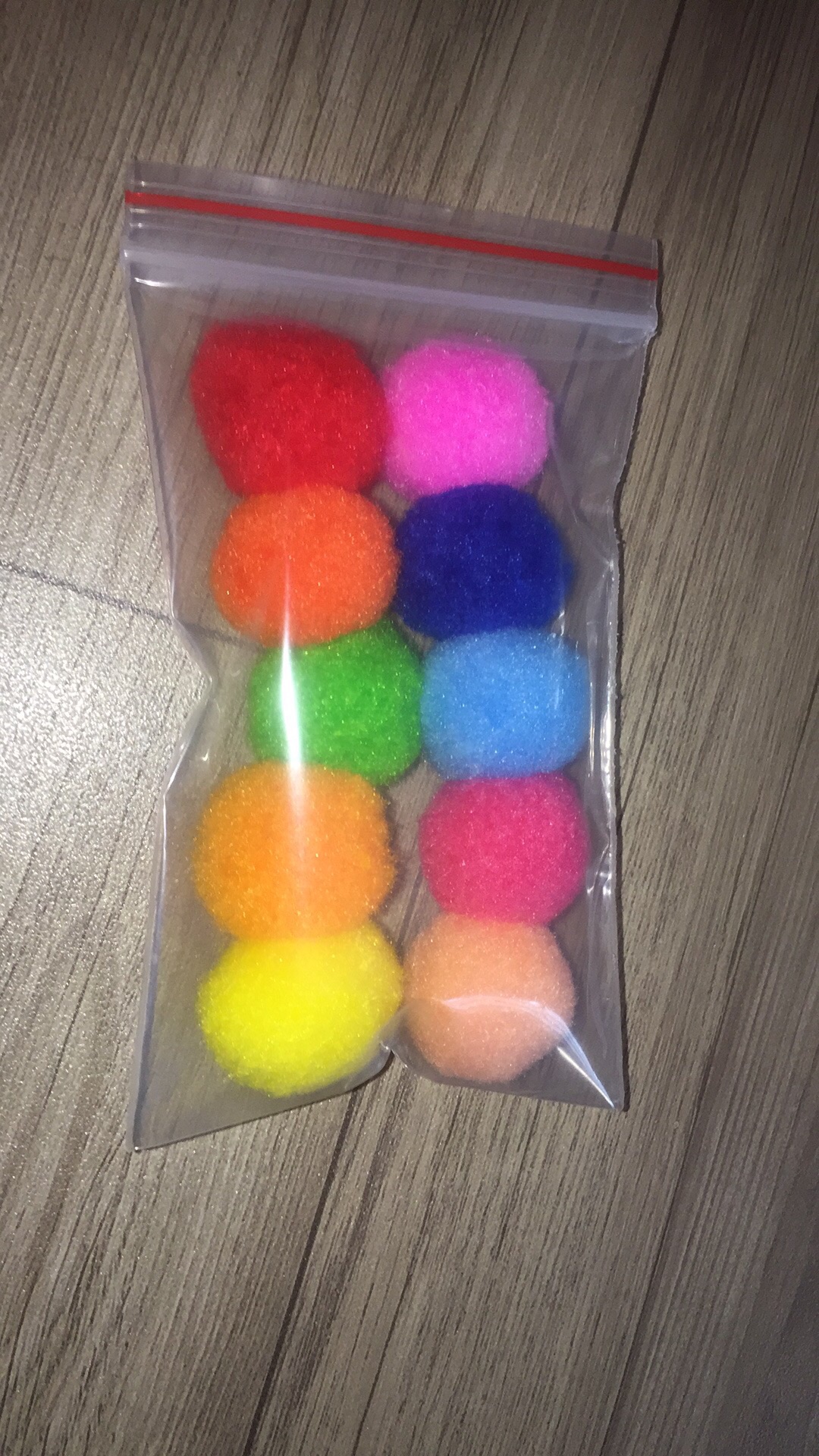 [HCM]Pompom 2,5cm nhiều màu 2 túi 20 quả