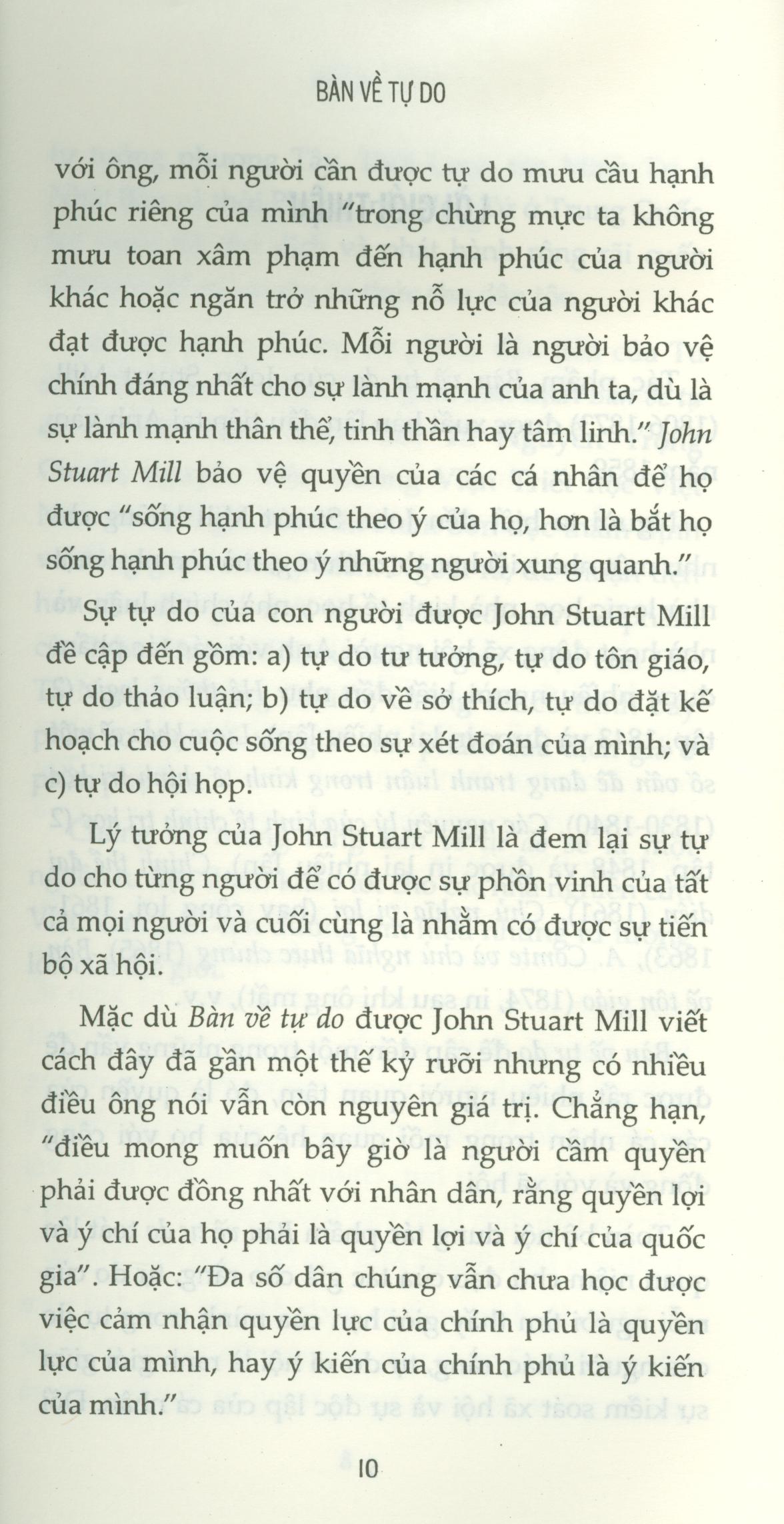Bàn Về Tự Do